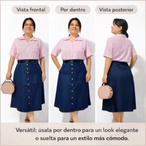 Blusa de Lino - Disponible en varios colores.