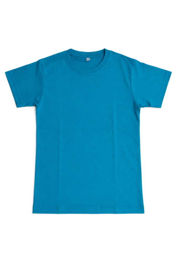 Polo Niño Algodón Pima Turquesa — Talla 10