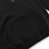 Sudadera Negra con Capucha Mujer Manga Larga