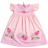 Vestido Bebé Rosado con Bombacho — 0-3 meses