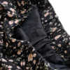 Faldón Floral Negro para Dama – Talla S