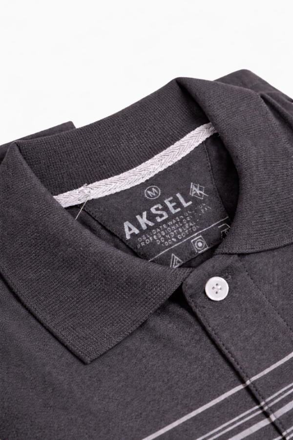Polo Camisero Gris para Hombre – Talla M