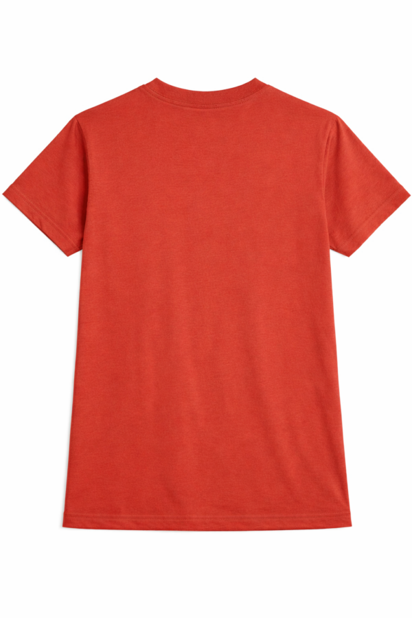Polo Básico de Algodón Color Ladrillo para Hombre – Talla L