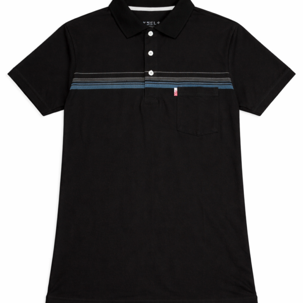 polo negro Polo Camisero Negro para Hombre con Diseño Moderno – Talla M