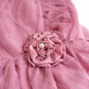 Vestido Elegante Rosado con Flor Decorativa para Niña- talla 2